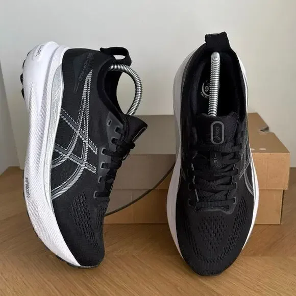 Asics Gel Kayano 31 Black/White Women Running Sneakers- SZ 9 - Picture 9 of 14